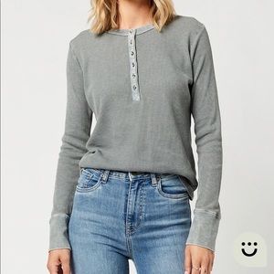 Buffalo Thermal Waffle Knit Top